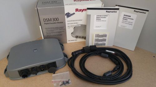 Raymarine dsm300 e63069g mint in box with manuals and cables used one season!!!