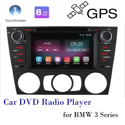 Car dvd radio player for bmw 3 series quadcore gps navigation 7&#039;&#039; touch screen