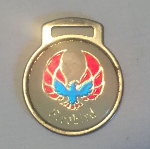 Vintage pontiac firebird fob keychain emblem
