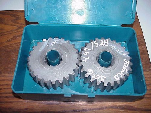 Set #6 quick change rear end 4.47-5.29 gears &amp; case 10 spline t44  imca ump ascs