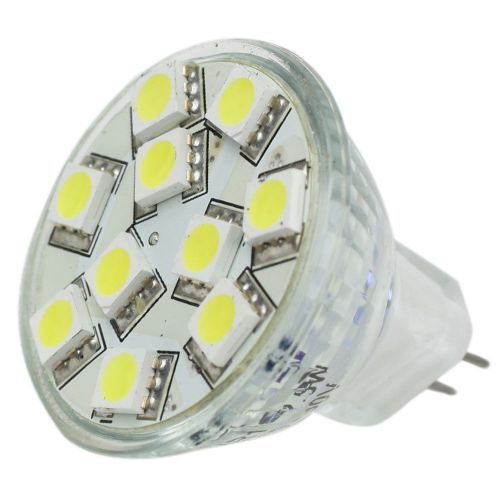 New lunasea mr11 led bulb - 10-30vdc/2.2w/140 lumens - warm white llb-11tw-61-00