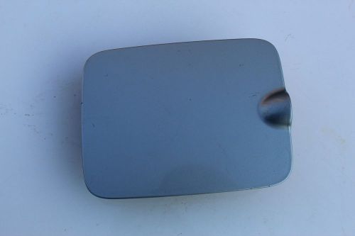 06-11 kia rio sedan sdn fuel gas door lid filler cap blue silver metallic j1