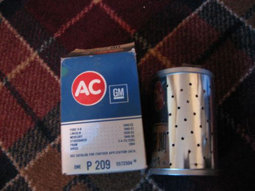 Old canister oil filter new old stock ford v8, studebaker