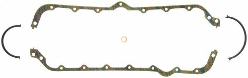 Engine oil pan gasket set fel-pro os 30187 c