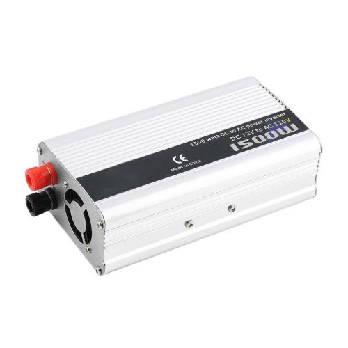 Car 1500w modified sine wave inverter usb power charge converter dc12v to ac110v