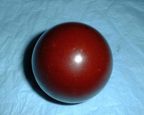 Vintage maroon  dakaware shifter knob chicago 1 7/8 &#034;  hard plastic nice hotrod