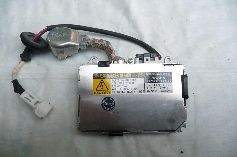 2007 lexus rx350 / bentley computer light control  ballast ddlt002 oem oe