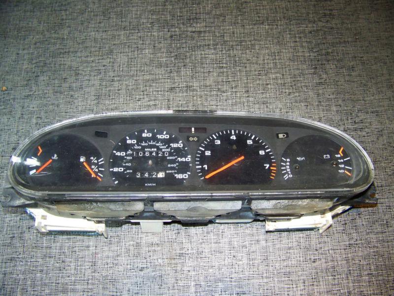 Porsche 944  parts only dashboard gauges speedometer rpm fuel temp 94464131135