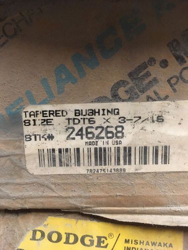 Dodge tapered bushing tdt6 x 3 7/16