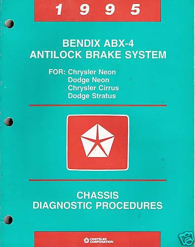 1995 neon cirrus stratus abs chassis service manual