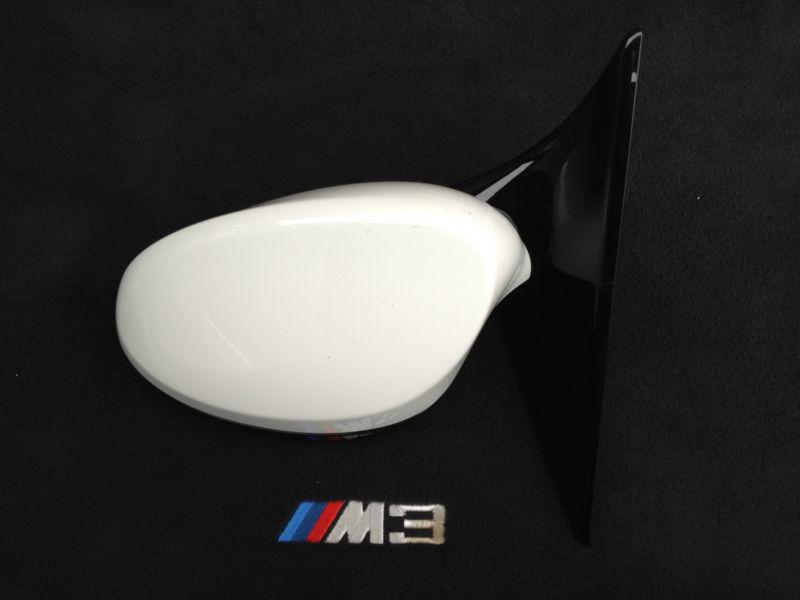 Bmw e92 e93 left side high gloss view mirror auto fold heated dim shadowlane oem