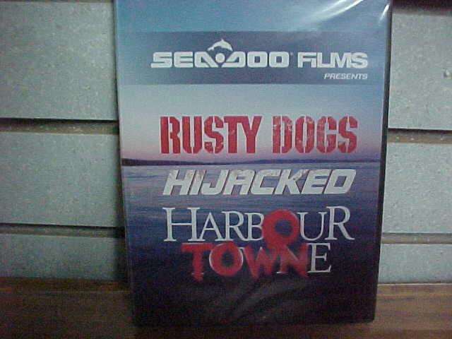 Sea doo 3 movie dvd rusty dogs, hijacked, harbor towne new $4.88 free shipping