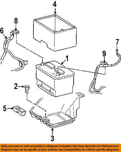 Dodge oem 5161306aa battery-terminal