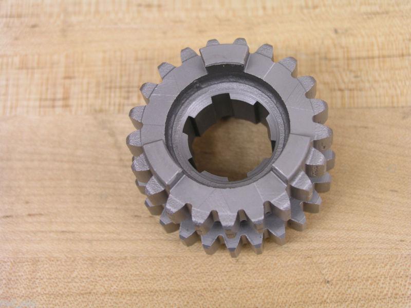 Tz250 3rd / 4th double pinion gear, 3d/4c 21t/25t, 5f7-17131-10 gearbox