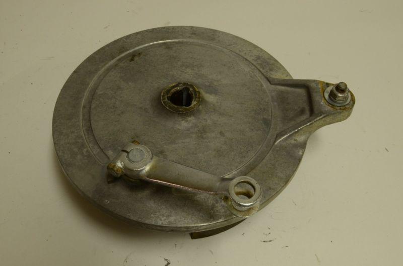 Yamaha xv750 xv 750 virago rear brake drum