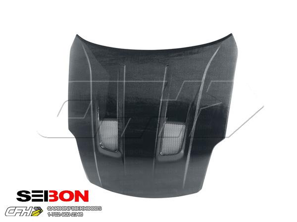 Seibon carbon fiber kb-style carbon fiber hood kit auto body nissan 350z 02-06 u