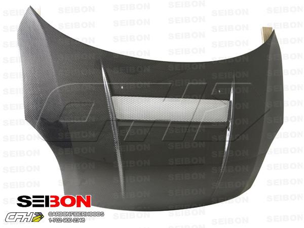 Seibon carbon fiber vsii-style carbon fiber hood kit auto body suzuki swift 05-0