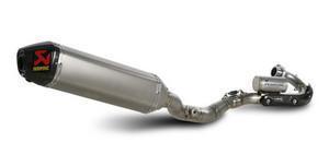 Akrapovic racing evolution exhaust full system titanium for yamaha yz250f 2009