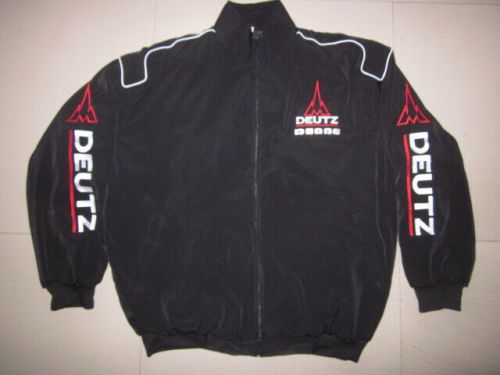 1new deutz d8006 tractor fan jacket black jacket jacket jas giacca jackka-