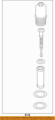 Ford oem 15-20 aviator enginetransaxle engine parts-oil filter hsng ft4z6a832c