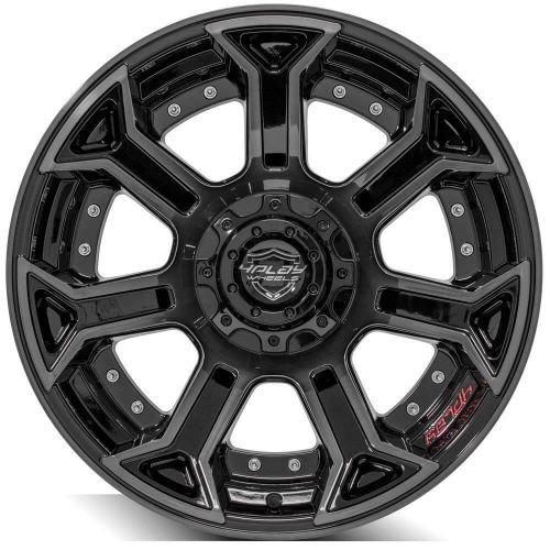 4play 4p70-20100-6d55-18bbt gen2 4p70 20x10 6x135mm &amp; 6x5.5&#034;-18et in gloss black