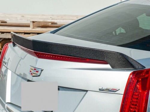 2016 - 2019 cadillac ats-v sedan carbon fiber rear trunk lid spoiler wing