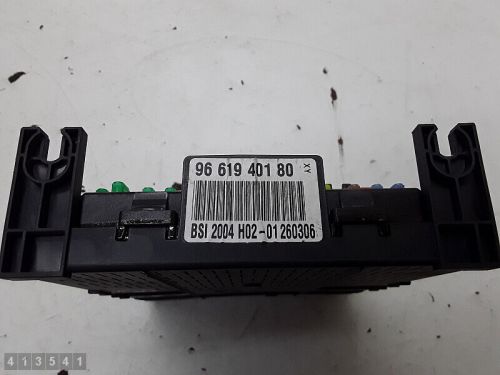 2006 citroen c6 fuse box european under the panel 2700hdi 9661940180