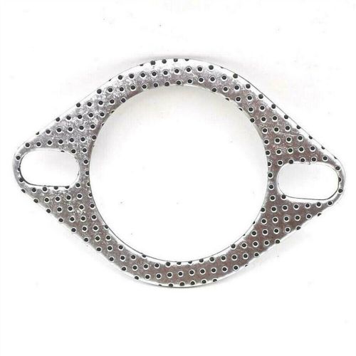 5xcar 2 bolt aluminum high temp exhaust gasket flange 2.5in cylinder head gasket