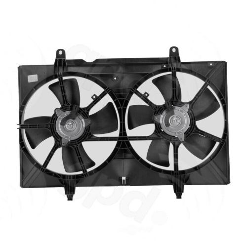 Engine cooling fan assembly global 2811552 fits 04-09 nissan quest 3.5l-v6