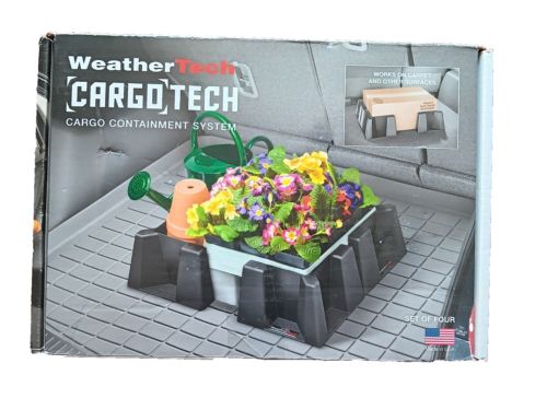 Weathertech cargotech cargo containment system - 4 corners - made in usa