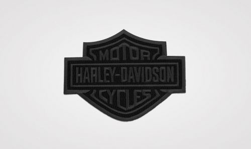 Harley-davidson licensed harley-davidson patch/emblem &#034;bar&amp;shield&#034; 8011512-