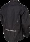 Moose racing qualifier jacket adult 4xl w/ removable sleeves black