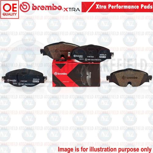 P85124x rear brembo xtra performance fast road brake pads for audi seat skoda vw