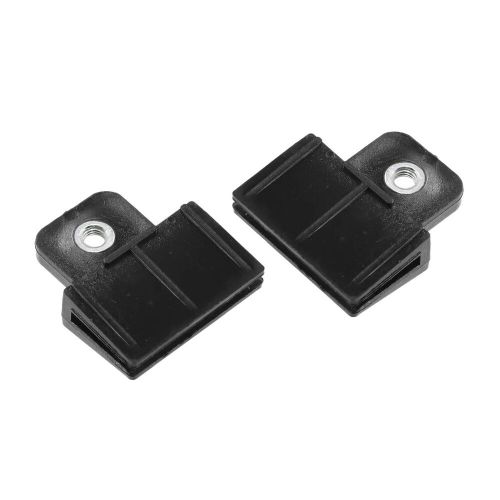 Automotive door glass channel support holder clip retainer plastic (pack of 2)