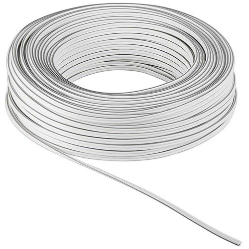 Speaker cable white cca - 2 x 2.5mm2 50m-