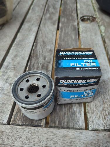 Mercury quicksilver 35-822626q03 4-stroke outboard oil filter oem