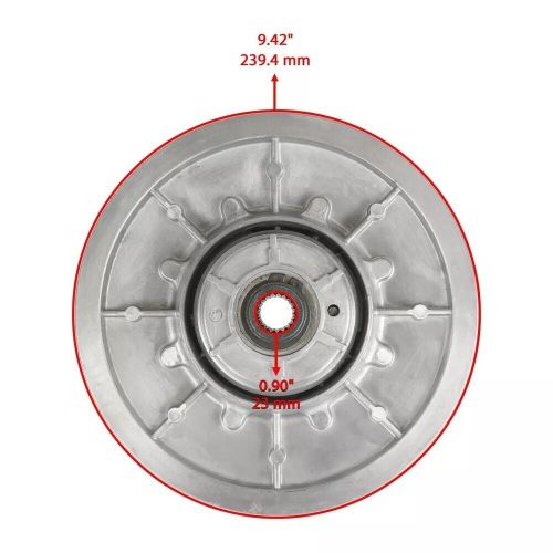 Secondary driven clutch 36 degree fits ezgo golf cart 4 cycle 1991-up 26301-g02