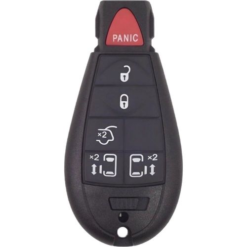 For 2011 2012 2013 2014 volkswagen routan key fob replacement 6 button iyz-c01c