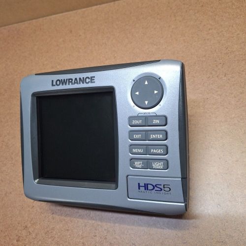 Lowrance hds 5 nautic insight head unit