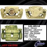 Centric parts 141.48114 front left rebuilt caliper with hardware