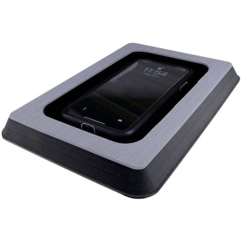 Seadek single cell phone dash pocket storm gray/black #53617-80324