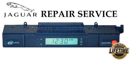Repair service for jaguar 1994-97 xj6 xjr x300 clock pixel display hazard switch
