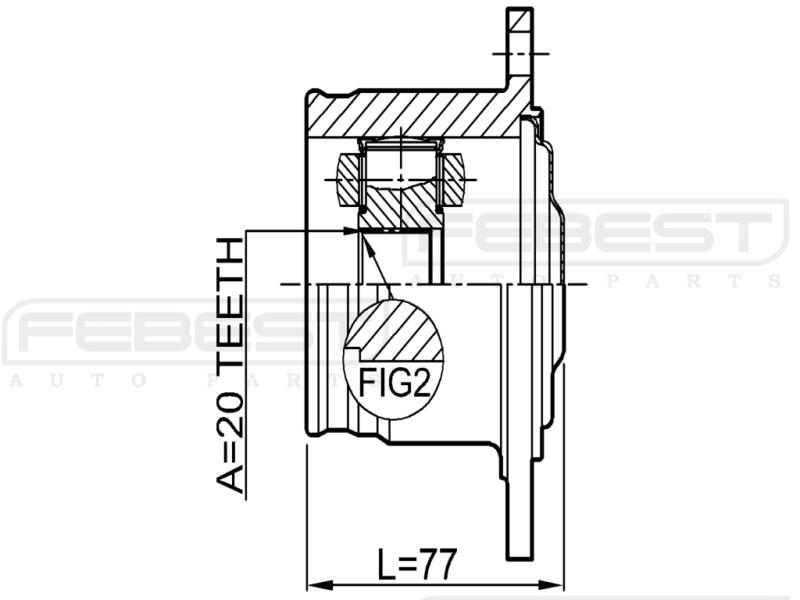 sell-inner-cv-joint-rear-febest-0111-gx115r-in-pompano-beach