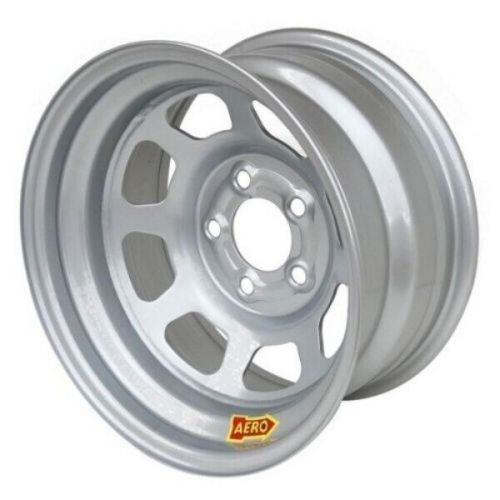 Aero race wheels 50-074730 silver 15&#034; x 7&#034; - 5 x 4.75&#034; pattern - 3&#034; back spacing