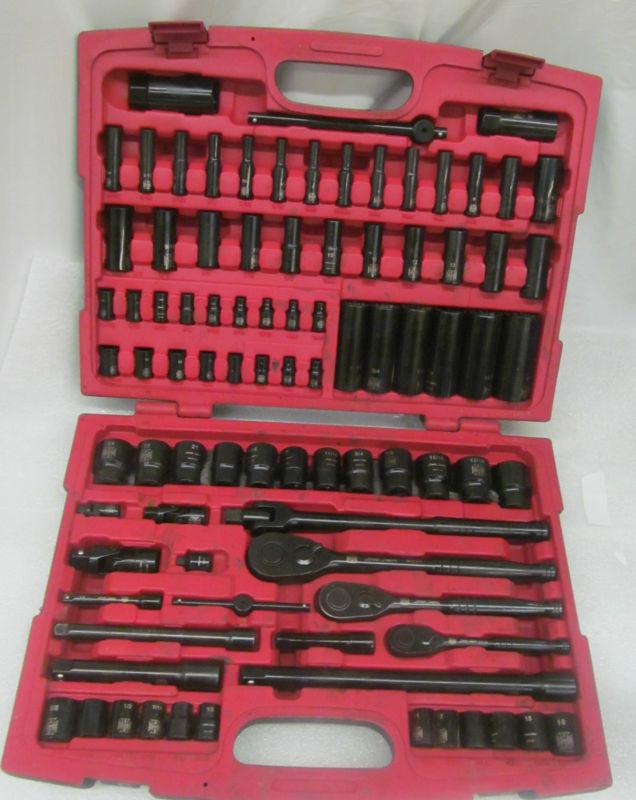 Mac tools jesse james 89-piece kit socket set euc rare