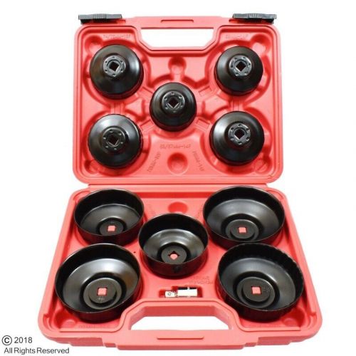 11 pc oil filter cap wrench oil filter socket set remover installer sockets