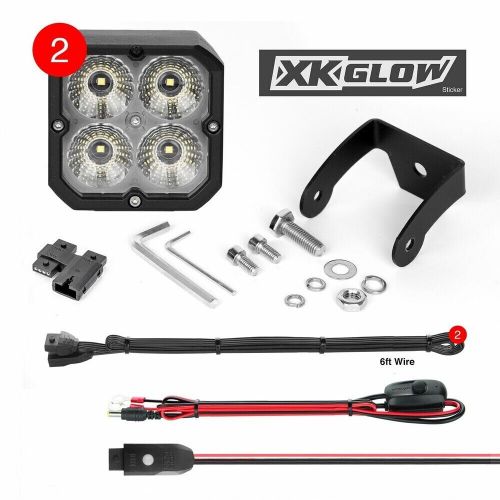 Xkglow xk065001-fl-kit 20w rgb pod lights