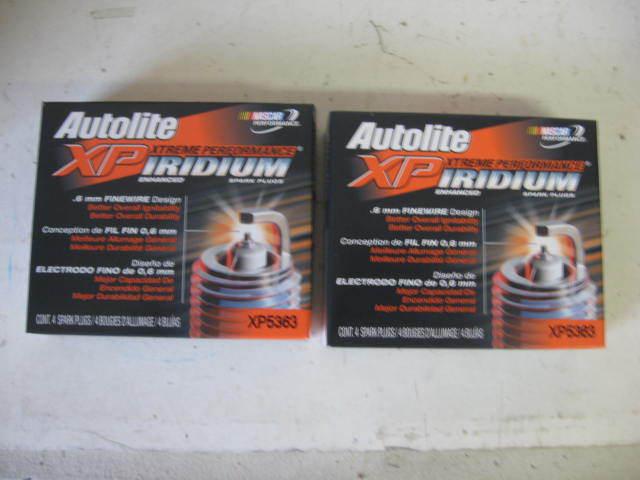 Many car/truck/suv autolite xp5363 iridium spark plug set(8 eight)