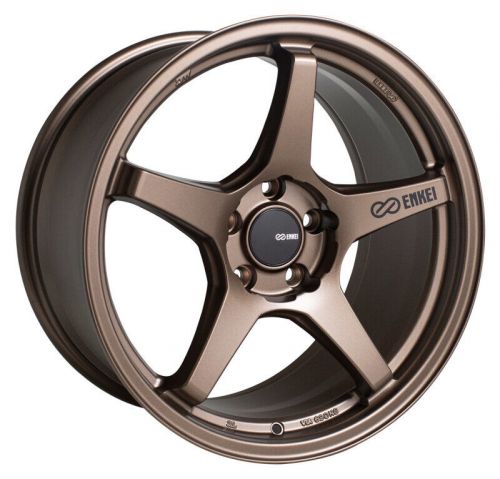 Enkei ts-5 18x8.5 5x114.3 38mm offset 72.6mm bore bronze