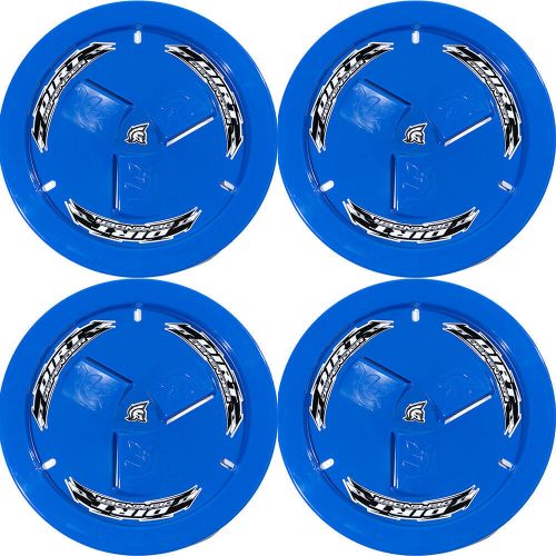 Dirt defender 15 x 8 vented wheel covers mud covers dark blue 4 pack